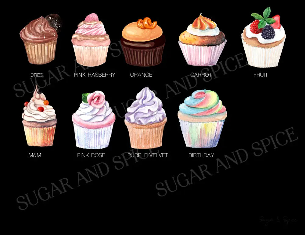 Dessert Menu Sign - Premium from Sugar and Spice Invitations - Just $35! Shop now at Sugar and Spice Paper