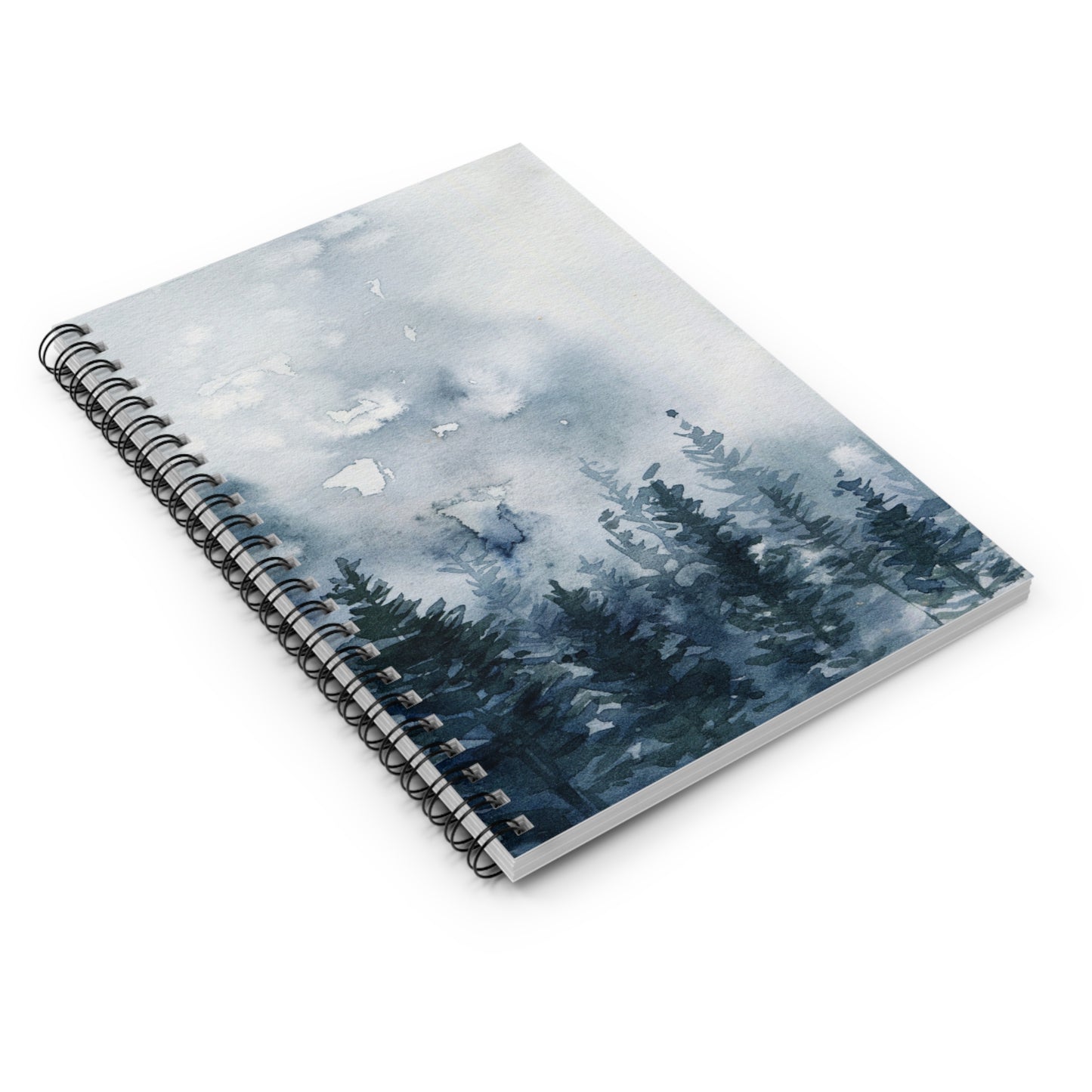 Winter Forest Spiral Notebook
