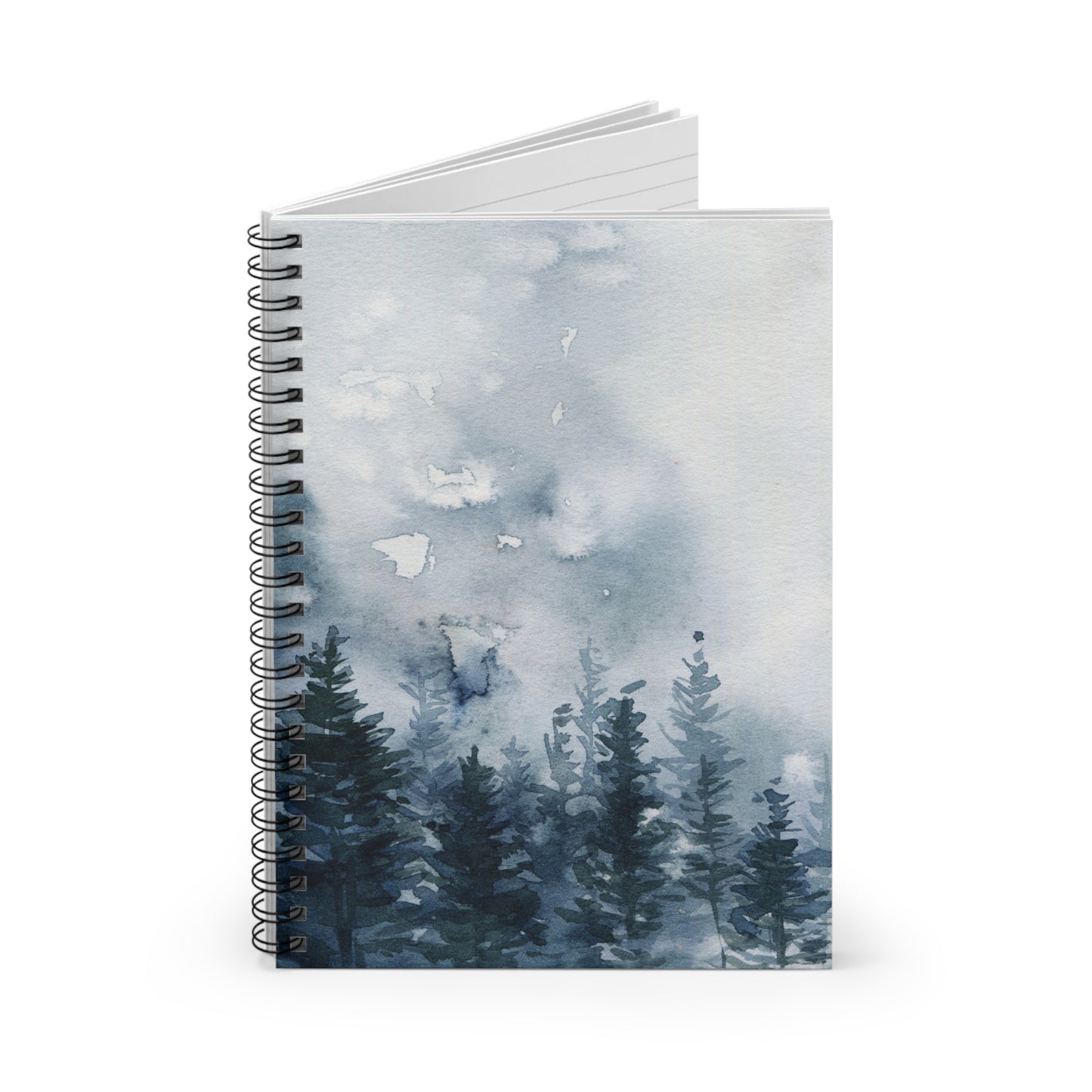 Winter Forest Spiral Notebook