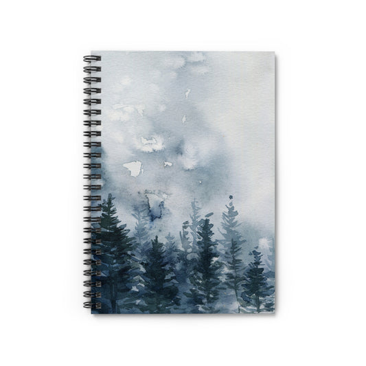 Winter Forest Spiral Notebook